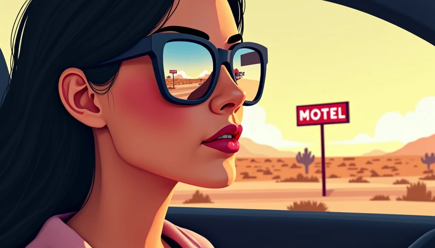 Visual context for a road trip