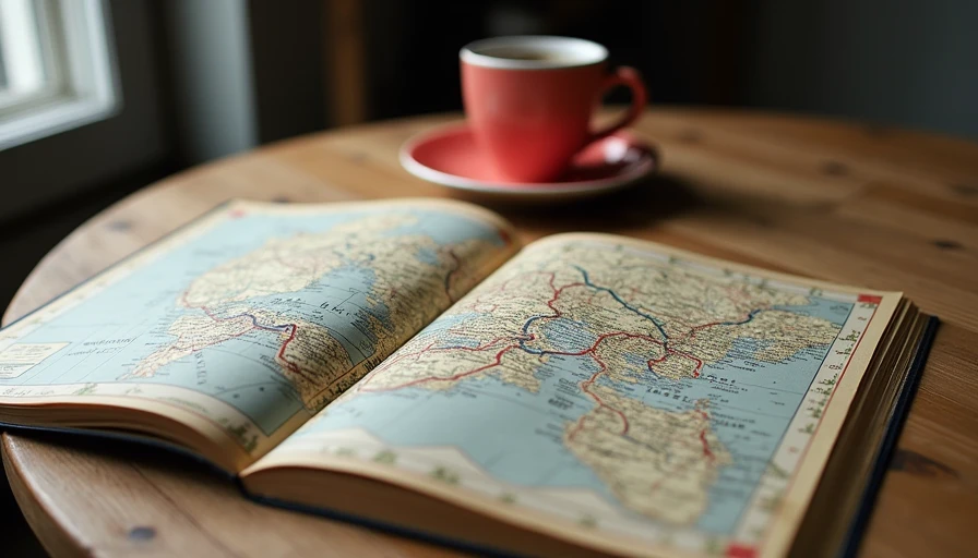 Visual context for road trip places