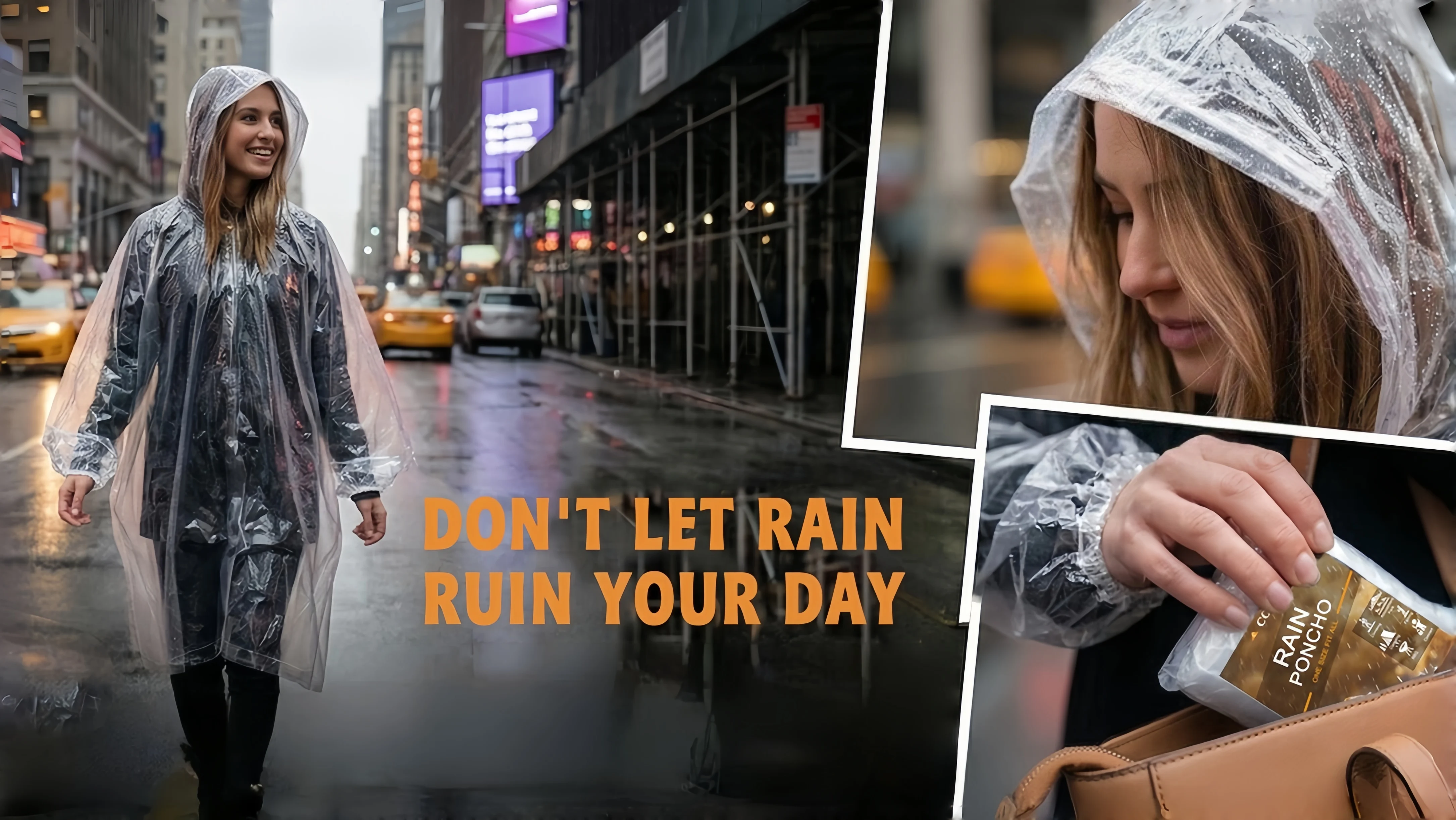 Don't let rain ruin you day,