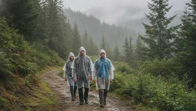 The Best Disposable Rain Ponchos for Road Trips – Waterproof, Clear, with Drawstring Hood