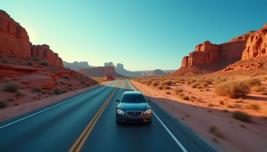 Visual context for road trip routes