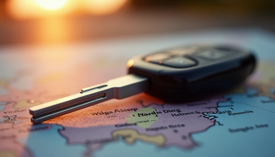 Visual context for road trip scenery