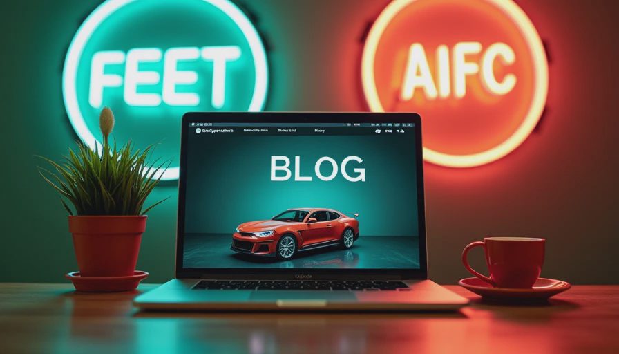 Illustration for blog car